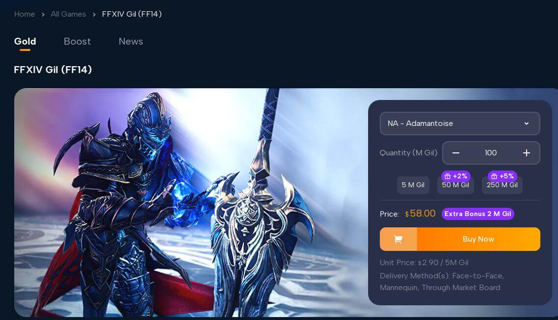 Place your order